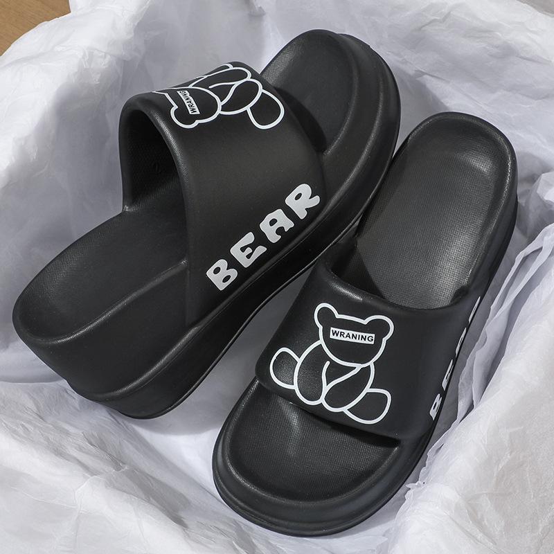 Slippers Female Non-slip Home Soft Bottom Trend Thick Bottom Can Be Worn Outside Sandals Slippers