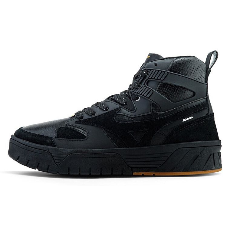 Mizuno Unisex Court Cl Mid Black Casual Sneakers D1GH212603 36