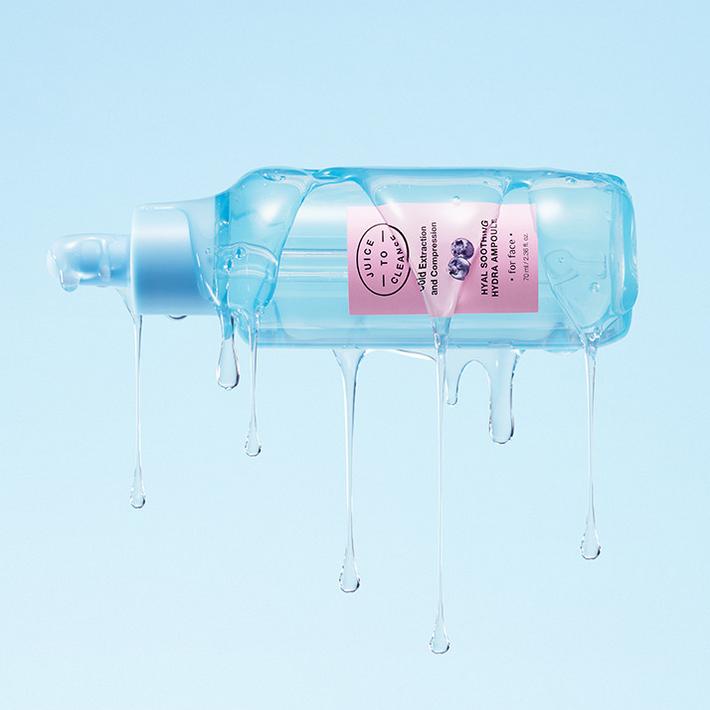 JUICE TO CLEANSE HYAL SOOTHING HYDRA AMPOULE 70ml/ Nourishing, Hydrating, Moisturizing, Korean Cosmetics, Kbeauty