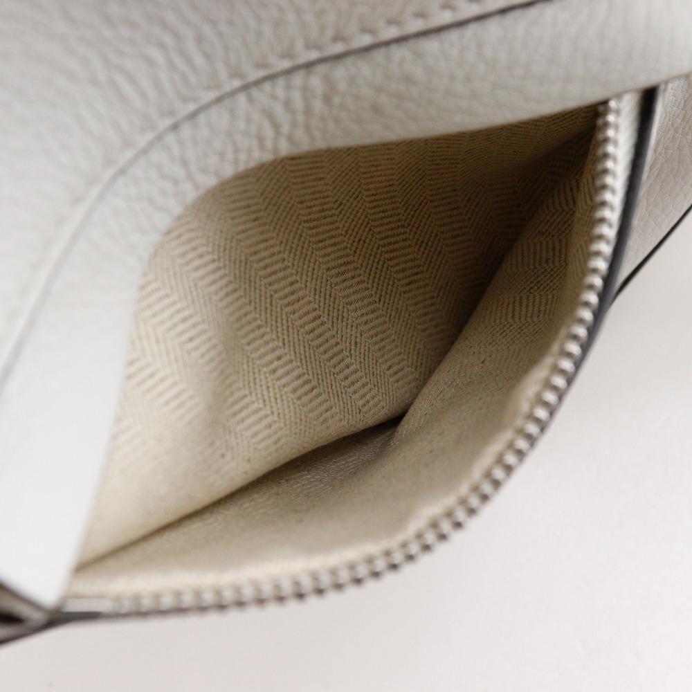 Loewe Hammock Small Handbag 2WAYShoulder Brown / White Calfskin Women Used