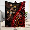 Decken mit Aboriginal-Kunstdesign eignen sich für Wohnzimmer, Schlafzimmer, Camping und andere Orte und sind somit eine ideale Wahl für Geschenke.