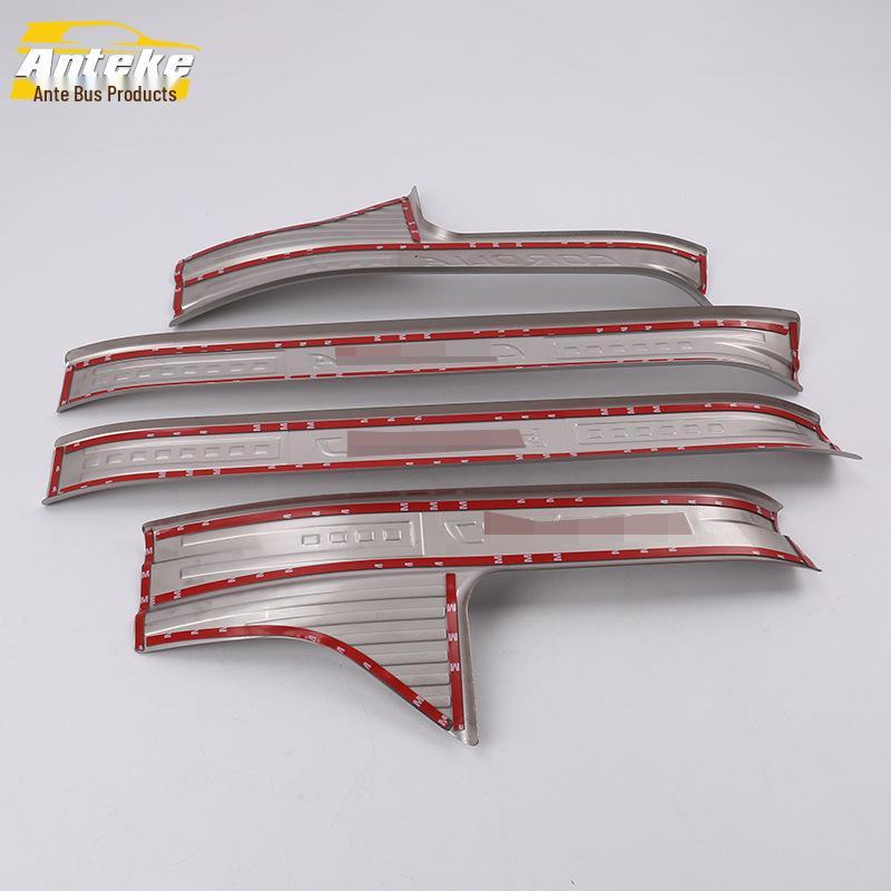 14 Corolla Modelle Kompatibles Türschwellenleisten-, Kofferraumpedal- und Stoßstangen-Modifikationskit