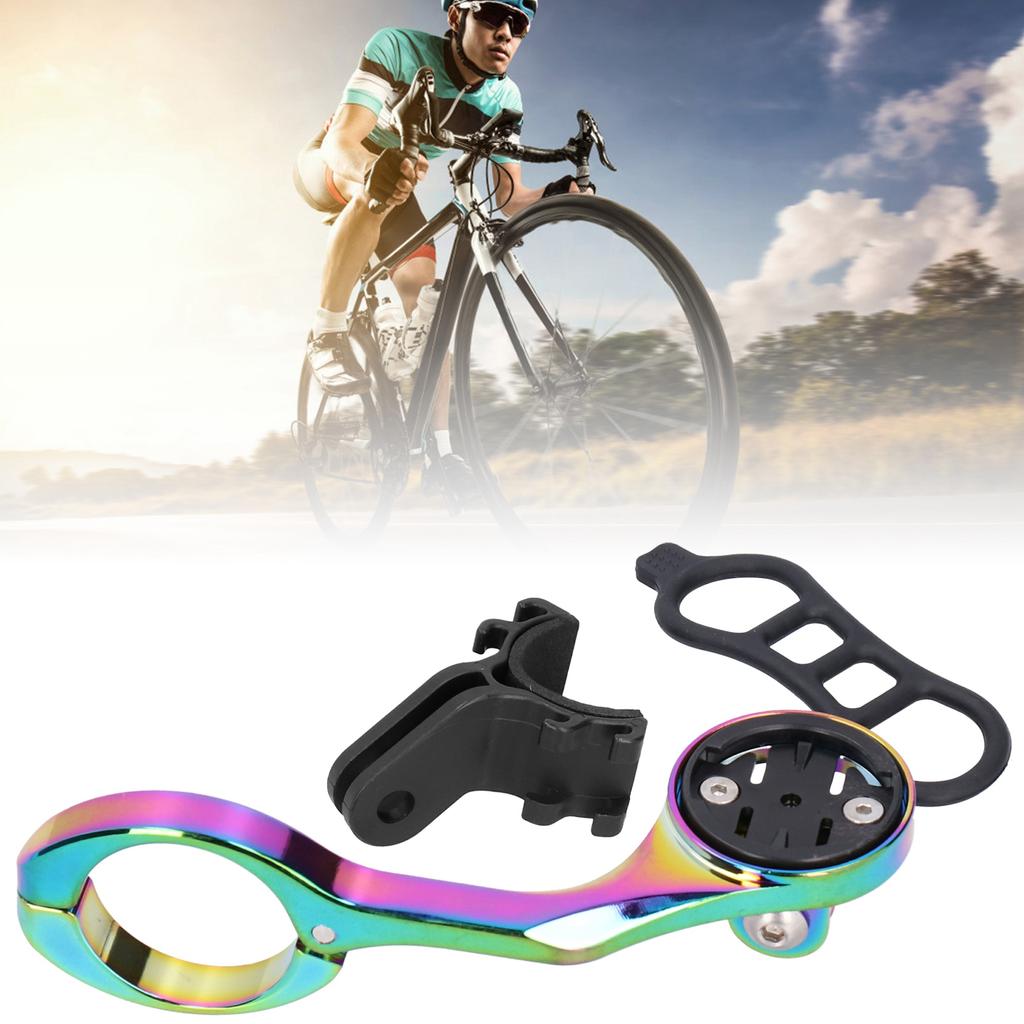 Colorful Electroplating Bike Computer Extended Bracket Holder Aluminium Alloy Support