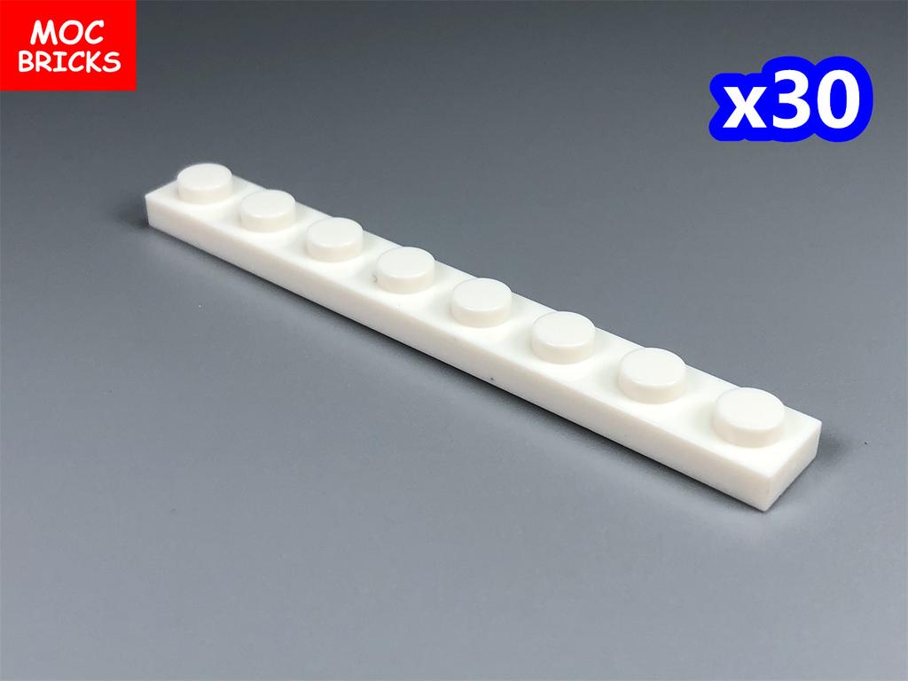 Non-Toxic Moc Bricks Window Fence Arch White Winter Snow Horse Figure City Architectural Church Accessories Children Christmas Toys