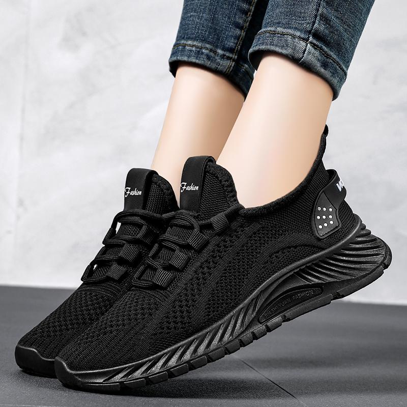 Fashion New Women's Sneakers Shoes Mesh Running Summer Thick Bottom Fashion Training Strap Casual Sneaker Shoes Zapatillas Hombre