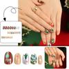 Women's Christmas Snowflake Wearable Nails Wearable Nails Fake Nails NailsGlue 2ml