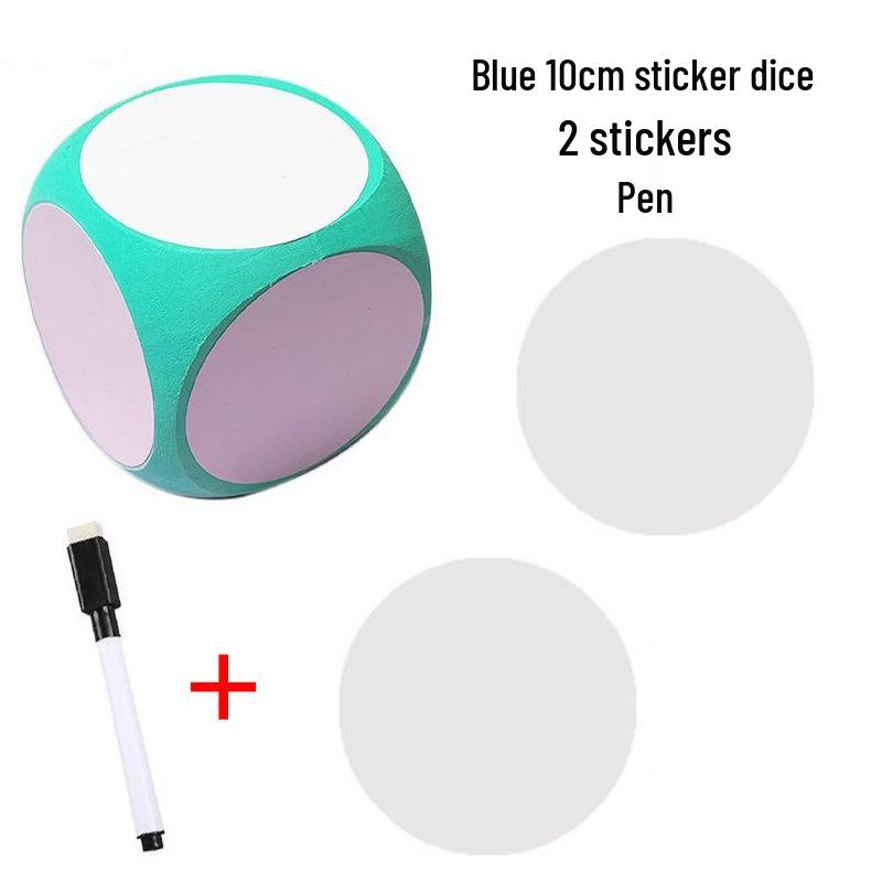 Vícebarevné smazatelné EVA kostky – Kreativní vzdělávací hračky pro třídy