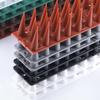 10Pcs Plastic Bird Repeller Spikes Fence Wall Cat Anti Pigeon Spikes Anti-Bird Outdoor Squirrel Garden Fences Animal Repellent