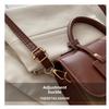 Elegant Women's Handbag Fashion Crossbody Shoulder Bag, Snap Closure Tote Bag Ladies Designer Brand Underarm Bags