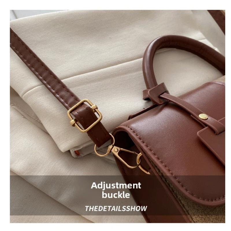 Elegant Women's Handbag Fashion Crossbody Shoulder Bag, Snap Closure Tote Bag Ladies Designer Brand Underarm Bags
