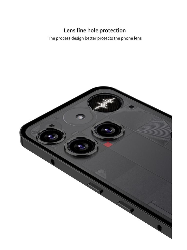 Cross-border Nothing Phone 3a Pop-Up Metal Drop-Proof Case