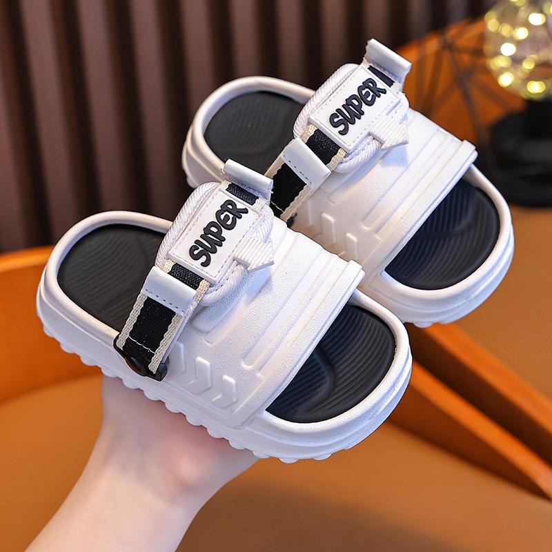 

Children s Slippers with Soft Cushioning, Girls Summer Cartoon Cute Non-Slip Indoor Bath Soft Sole Slippers, Baby Slippers 36/37Code(Insole Length22 белый