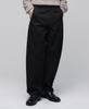 Musinsa Standard Twist Semi-Balloon Denim Pants [Raw Black]