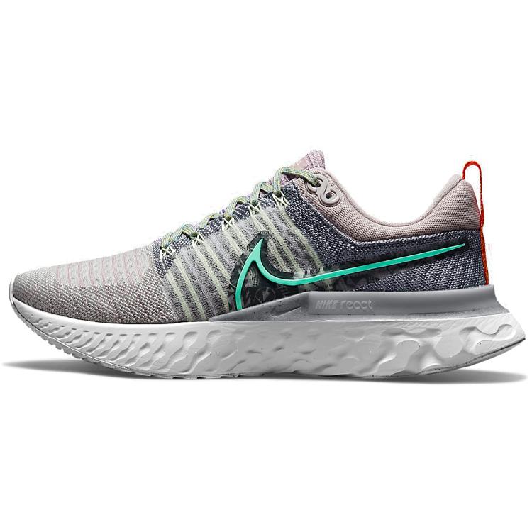 New Nike React Infinity Run Flyknit 2 'Violet Ash Light Menta' Women's DC4629-500