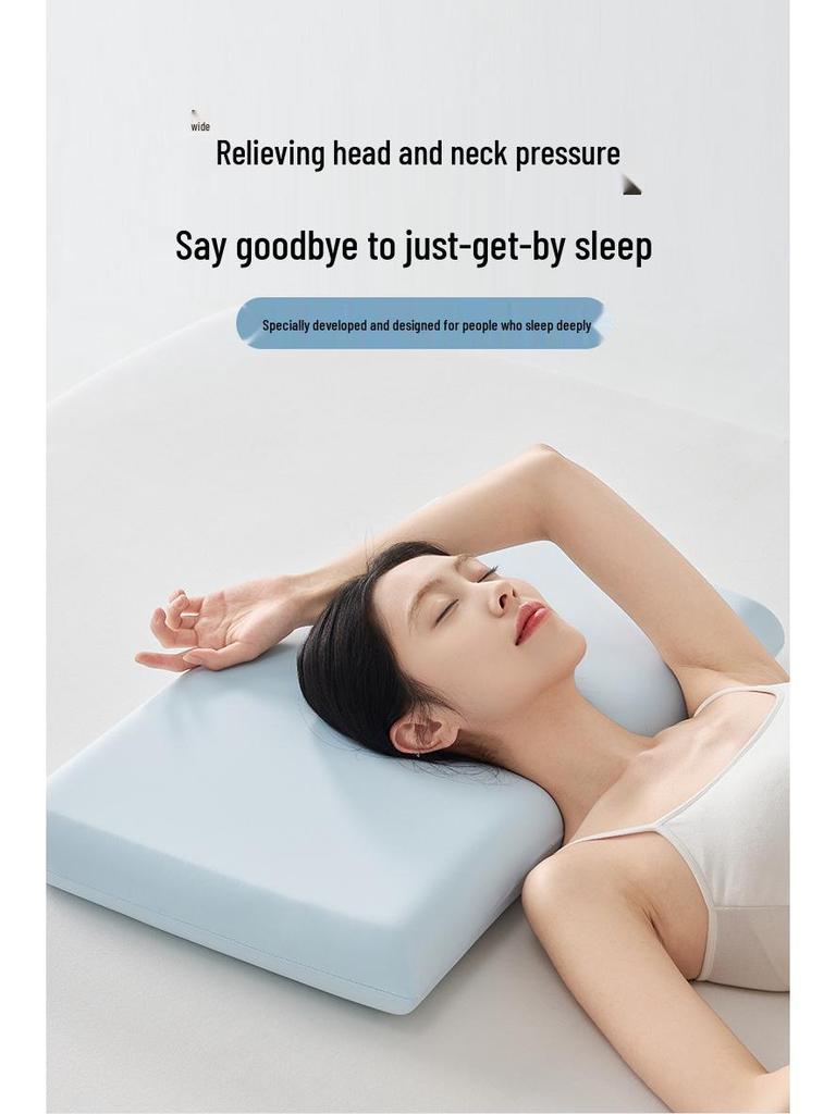 2026 Deep Sleep Cloud-Feel Memory Foam Pillow Core Display Sample - Latex