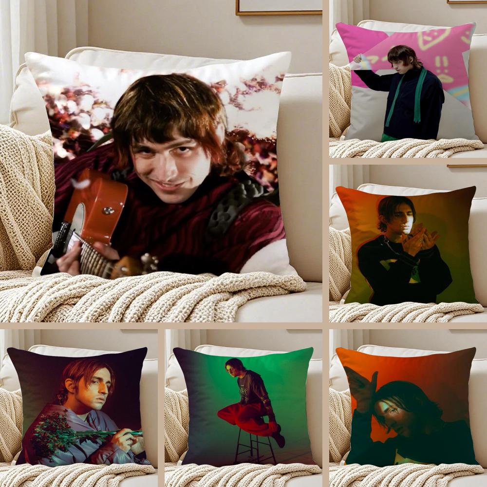Singer Porter Robinson Cushion Cover Silky Short Plush Double-Sided Printed Pillow Case for Sofa All Seasons Home Decor Gift