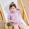 JELLYBABY Girls' One-Piece Stretch Swimsuit