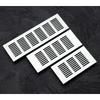 Griglie di Ventilazione Perforate in Lega di Alluminio, 50/80mm di Larghezza, Griglia di Ventilazione a Rete, Griglie di Ventilazione Perforate