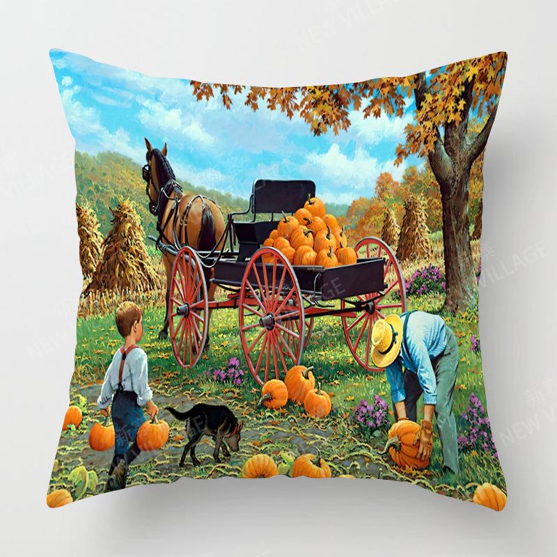 Home Living Room Decoration Cushion Covers Colorful Animals Short Plush Throw Pillow Cover45*45 Pillowcase 40x40cm 50x50 45x45