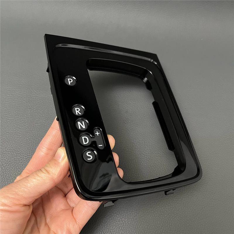A79F-Gear Shift Knob Frame Gear Shift Knob Chrome Frame For VW PASSAT B6