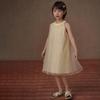 Hacikis Girls' Halter Sequin Lace Tulle Princess Dress