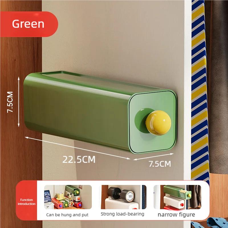 1PCS dopamine wall mounted sock underwear storage dispenser saves space underwear wardrobe cabinet bedroom underwear storage box