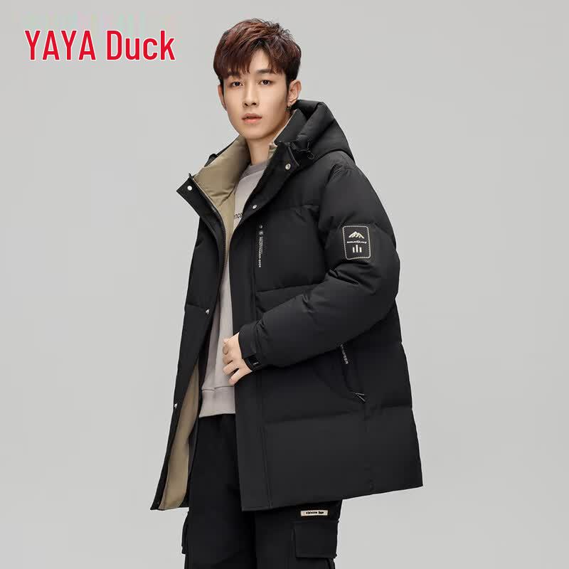 YAYA Couple's Winter Hooded Down Jacket
