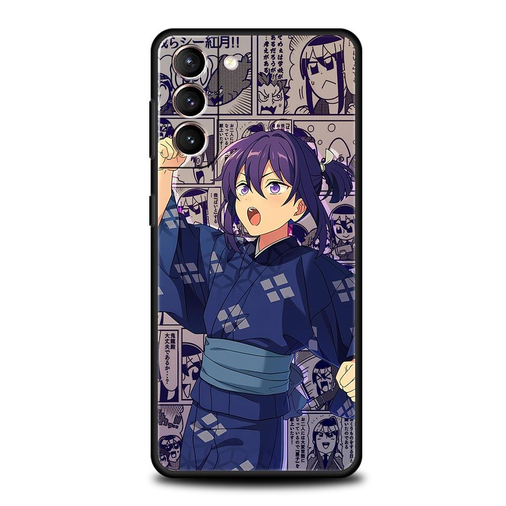 Husă pentru telefon Cartoon Ensemble Stars pentru Samsung Galaxy S24 S23 S22 S20 Ultra S21 FE 5G S10 S9 Plus S10E Husă din silicon moale