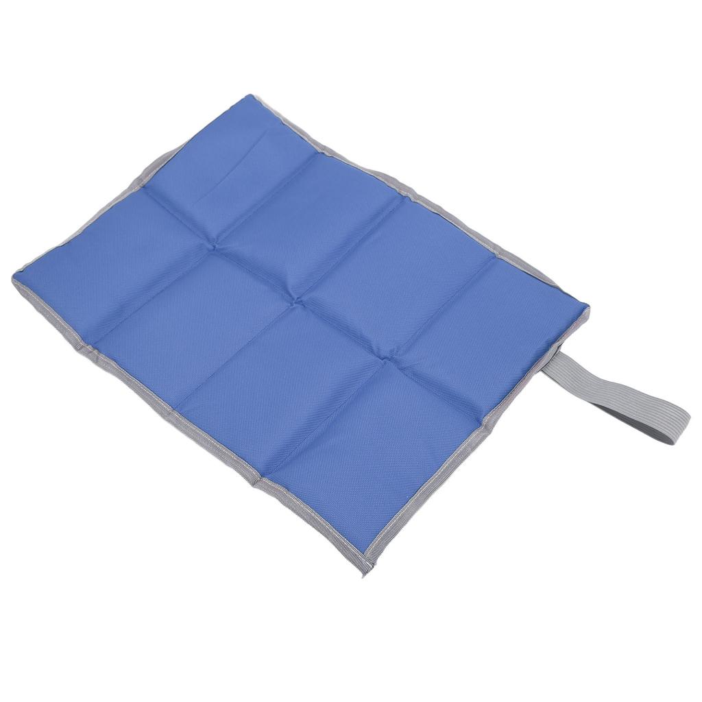 Picnic Cushion 3 Layer Thickening Moisture Proof Water Repellent Reliable Sewing Outdoor CushionsBlue