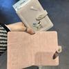 Cartoon Animals Design RFID Passport Cover Waterproof Material Embroidered Dogs PU Leather Passport Holder ID Bank Cards Holder