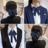 Collar Flower Female Professional Head Flower Set Bank Bow Tie Industrial And Commercial Postal Mail Storage Teller Blue Shirt Jk Tie Accessories