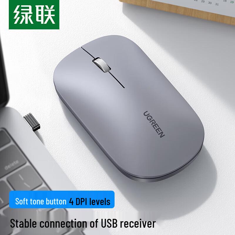 UGREEN 2.4G Wireless Silent Office Mouse