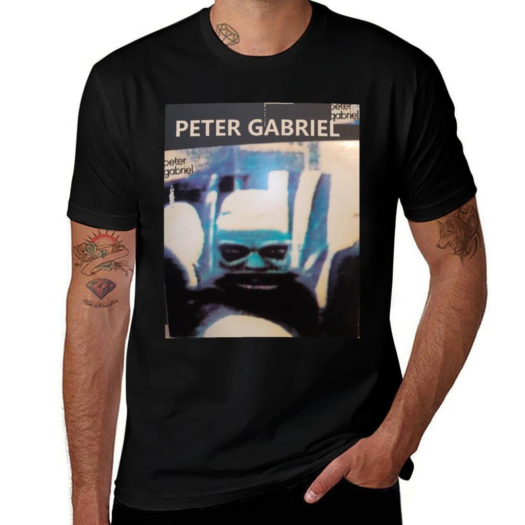 Peter Gabriel Art Rock Rock Roll New Wave Progressieve Prog T-shirt Casual Vakantie Korte Mouw Tee