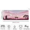 Dreamy Pink & Purple Sky XL Mouse Pad | Upgrade Your Setup with This Durable, Smooth Desk Mat for Gaming and Office