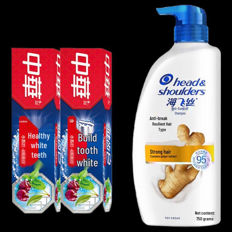 Zhonghua Oral & Hair Care Refreshing Set