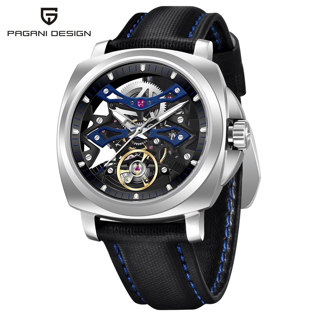 Neue PAGANI DESIGN 40MM Herren Mechanische Uhr Top Marke Saphirglas Automatik Uhr 100M Wasserdicht Leuchtende Uhr für Herren