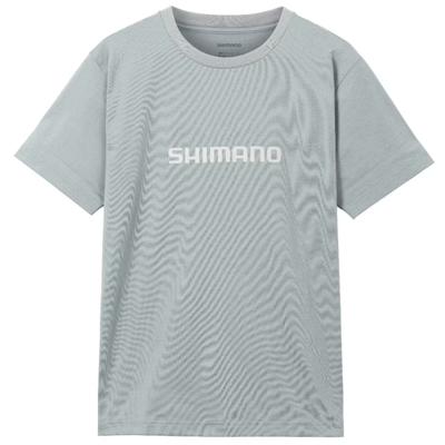 SHIMANO Dry Logo Kısa Kollu Gri XS Tişört SH-021W