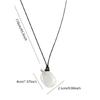 Contemporary Long Necklace Wine Bottle Pendant Necklace Peace Buckle Neck Jewelry Alloy Texture for Various Occasion
