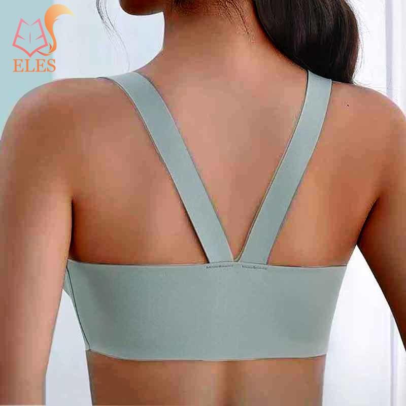 High Quality Comfort Wireless Front Closure Bra for Women Women's Front Close Builtup Sports Bra