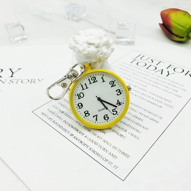 Keychain Watch Small Pocket Watch for Daily Carry