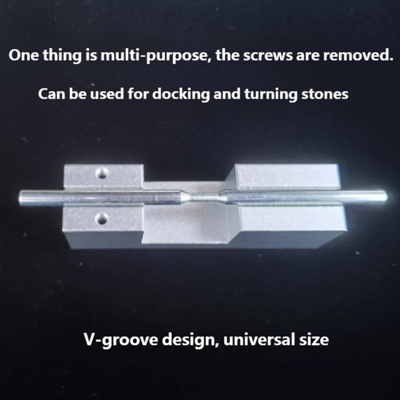 Professional Gemstones Alignment Tool For Precise Lapidary Work With Antislip Design Light Weight Aluminum Construction