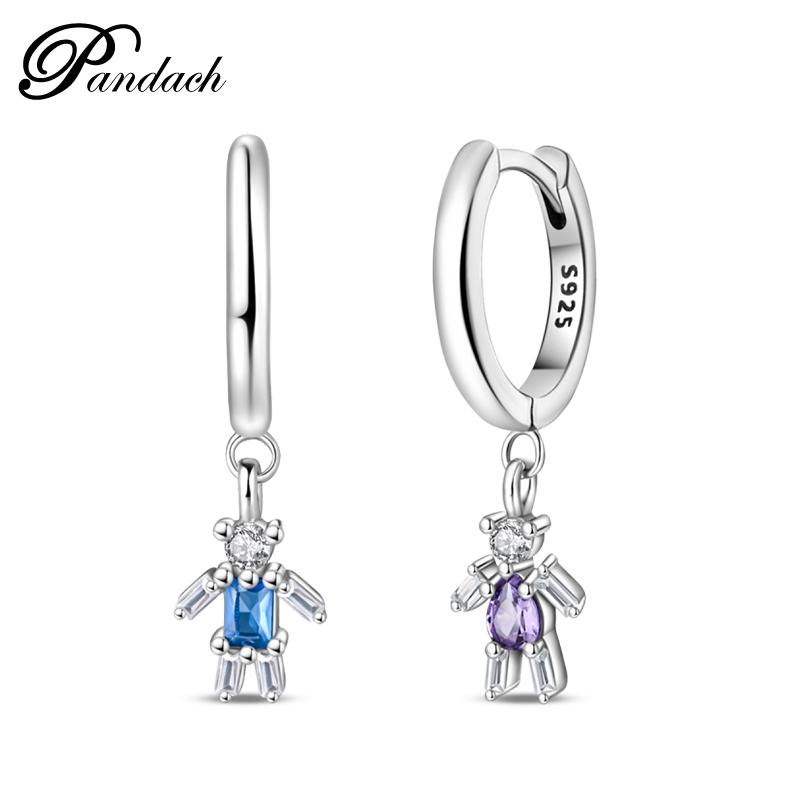 Brincos Exquisitos de Abelha, Borboleta e Joaninha em Prata de Lei 925 Para Mulheres Românticos Brincos em Forma de Coração Rosa Joias para Festa de Casamento