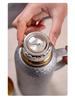 High-Capacity Titanium-Plated Insulated Water Bottle - Leak-Proof, Portable, Double-Layer for Home & Outdoor Use