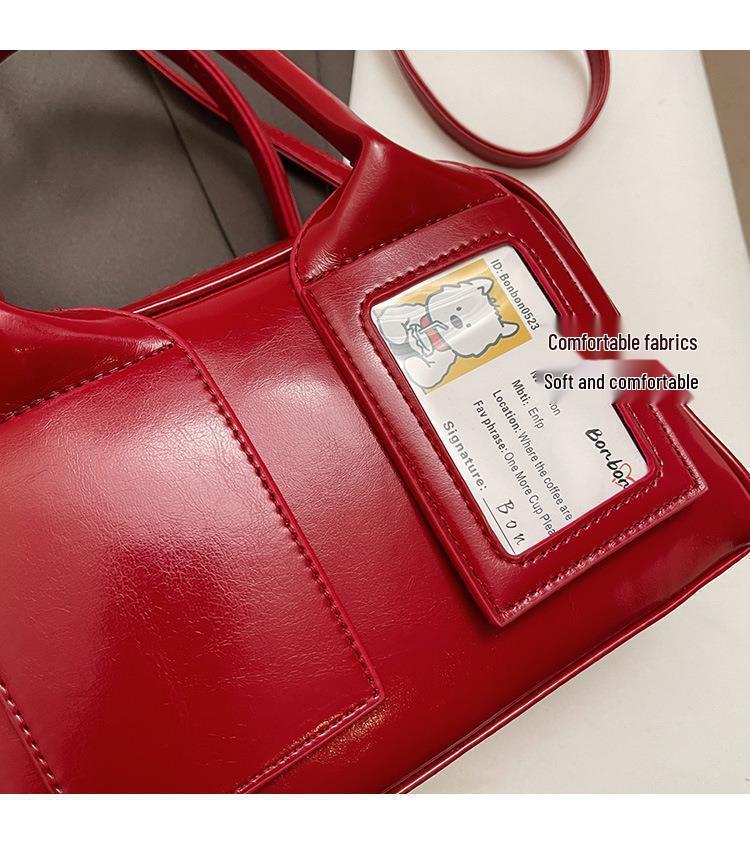 Compact Kpop Crossbody Women's Boston Pillow Bag - Small Capacity for Cards