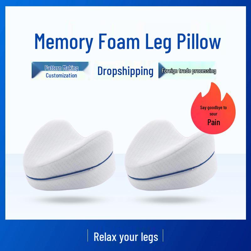 Memory Foam Leg Support Cushion for Side Sleepers
