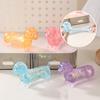 Glitter Dachshund Stress Balls Sensory Super Squeeze Dachshund Anxiety Relief Fidgets Toy Squishy Dough Ball Gifts for Adults