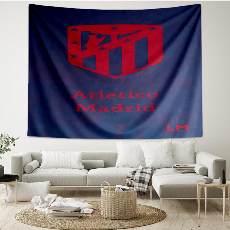 football club Print Tapestry - Portable Wall Decor Cloth, for Home, Dorm, Travel, Bedroom, Living Room - Ideal Birthday Housewarming Gift