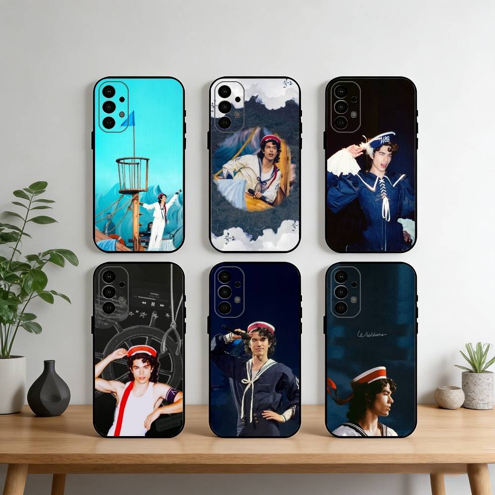 C-ConanS G-Gray Wishbone-s Phone Case For Samsung S25,S24,S21,S22,S23,S30,Ultra,S20,Plus,Fe,Note,10,9,5G Black Cover