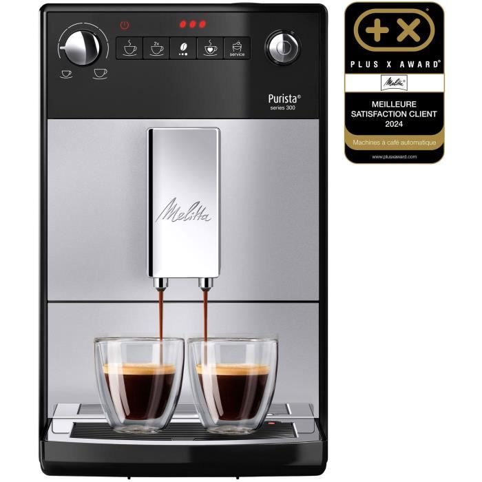 Machine À Café À Grain MELITTA Purista - Argent