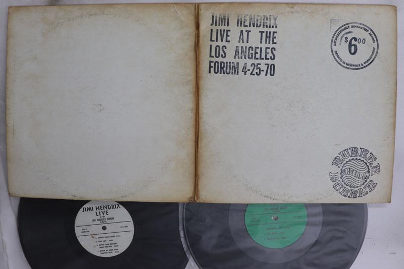 

Виниловая пластинка JIMI HENDRIX Live At The Los Angeles Forum 425 70001 RUBBER DUBBER 1970 US Rock Б/у